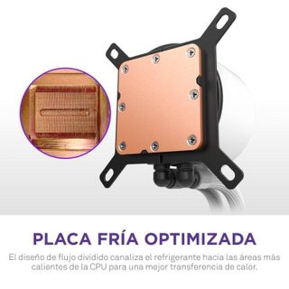 Nzxt Refrigeración Líquida NZXT Kraken Plus 360 RGB 360mm 3 Ventiladores LCD