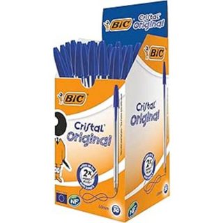 Bic Cristal Original Bleu 50 Unités