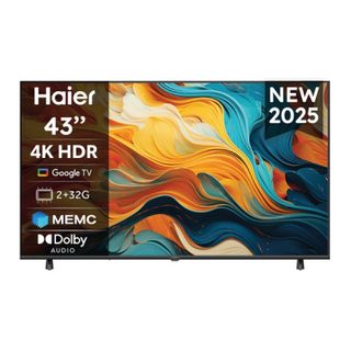 TV Haier LED H43K85FUX 43" 4K Google TV HDR Dolby Audio WiFi