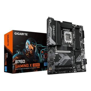 Gigabyte Placa Base GIGABYTE B760 GAMING X GEN5 Intel B760 LGA1700 DDR5 ATX M.2 PCIe 4.0 2.5GbE RAID RGB