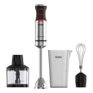 Batidora de mano Solac BA5616 1200W Acero inoxidable Pie desmontable Picahielos Función turbo