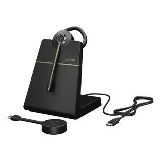 Auriculares Jabra Engage 55 SE inalámbricos DECT para oficina y teletrabajo con Cancelación de Ruido negros