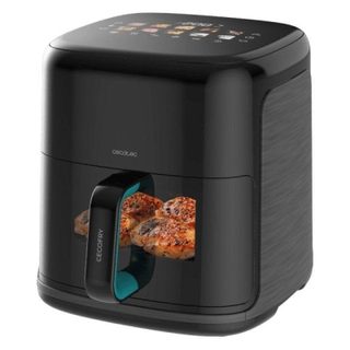 Friteuse sans Huile Cecotec Cecofry&Grill Smokin'Prime 6500 6,5L 2200W Ahumage Fenêtre 10 Menus