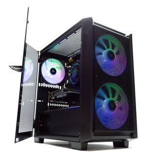 PcCom Lite AMD Ryzen 5 5500 / 16 Go / SSD 1 To / RTX 3050 Noir / Windows 11 Home V2