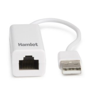 Hamlet Tarjeta de Hamlet HNU2F100 USB 100 Mbps Compatibilité Windows Mac Linux