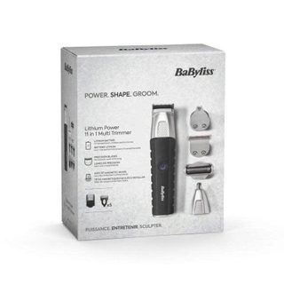 Tondeuse Multifonction BaByliss MT812E Sans Fil 0,4-10mm 240min 6 Sabots Étanche