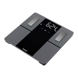 Balance Connectée Beurer Noire Jusqu'à 180 kg Bluetooth Écran LCD App