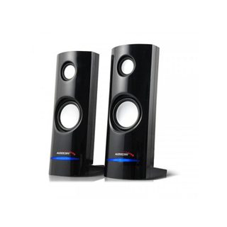 Haut-parleurs Audiocore 2 voies filaires 4W avec contrôle rotatif USB PC