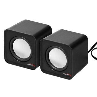 Haut-parleurs Audiocore 2 voies filaires 3W USB contrôle rotatif PC