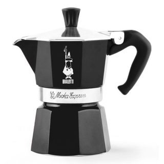 Cafetière Moka Italienne Bialetti Moka Express 3 tasses Aluminium Noir