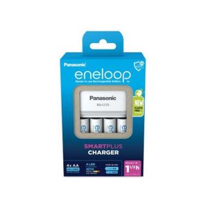Chargeur de piles Panasonic BQ-CC55 AA AAA avec 4 batteries incluses