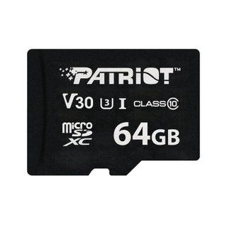 Carte MicroSDXC Patriot VX Series 64GB UHS-I Classe 10 90MB/s 80MB/s