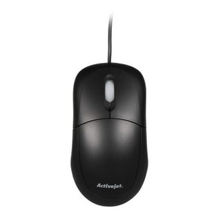 Souris Activejet AMY-146 USB 1000 DPI Noire Ambidextre Plug & Play