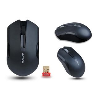 Souris A4Tech G3-200N sans fil RF 1000 DPI noire ambidextre V-Track