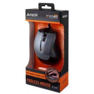 Souris A4Tech N-500F USB Type-A 1600 DPI Noire Grise V-Track