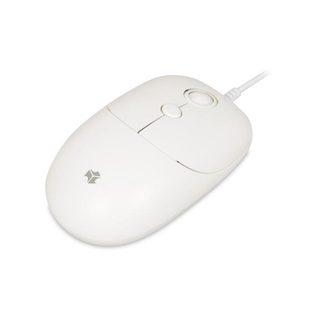 Souris iBox Seagull USB Type-A 2400 DPI Blanc Ambidextre Filaire