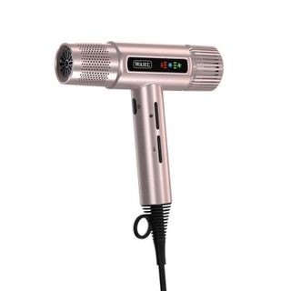 Sèche-cheveux Ionique Professionnel Wahl Vanquish 1600W 3 Températures 3 Vitesses Écran Accessoires Or Rose