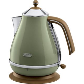 Bouilloire DeLonghi KBOV 2001.GR 1,7L 2000W sans fil acier inoxydable verte