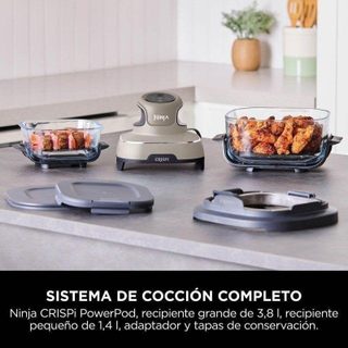 Airfryer Ninja FN101EUST Verre 3,8L 1700W Portable 4 Fonctions