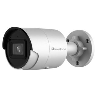 Caméra de surveillance Level One FCS-5202 4K Vision Nocturne Intérieur et Extérieur Alarme IA