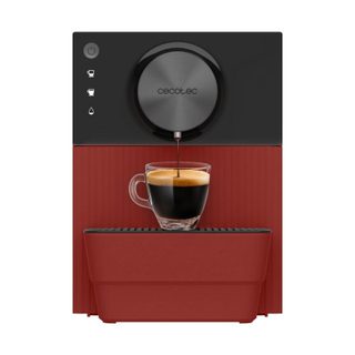 Cafetera Superautomatique Cecotec Cremmaet Cube Rouge 1,1L 19 Bars Moulage Acier Inox