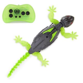 Spin Master Jouet RC Hex Bots Wall Crawler Gecko LED Recargable Trepador