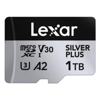 Carte MicroSD Lexar Professional SILVER PLUS 1To UHS-I 205Mo/s 150Mo/s V30 A2