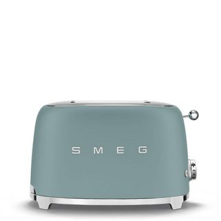 Grille-pain Smeg TSF01EGMEU 2 fentes Vert émeraude Mat Chrome