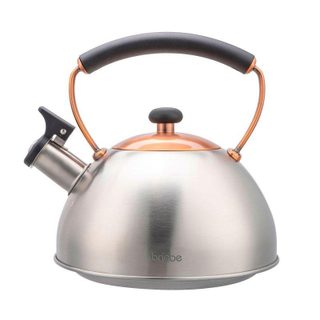 Théière Briebe I-Bronze Acier Inoxydable 2,3L Silencieuse Induction Rétro