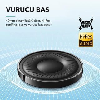 Auriculares Soundcore Q20i avec câble et