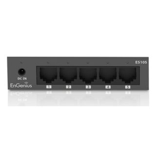 Switch EnGenius ES105 5 ports Gigabit Ethernet montage mural sans ventilateur