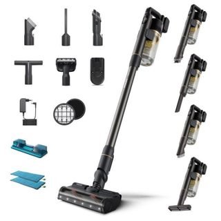 Aspirateur sans Fil Philips XC7057/01 25,2V 80min Filtration Avancée Lavage 0,6L