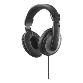 Auriculaires Hama ShellTV II filaires connectivité jack pour TV réduction de bruit passive noir/gris