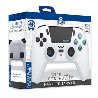Manette Trade Invaders HW-1019 Bluetooth LED Blanc-Noir 1000mAh PS5/PC/iOS/Android