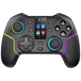 Manette de jeu sans fil Bluetooth Mars Gaming MGP-V3 ARGB pour Switch/Switch 2/PC/Android/iOS 13.0+ Noir