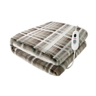 Almohadilla électrique Ufesa Marron Beige Microfibre Affichage Chauffage rapide Déconnexion