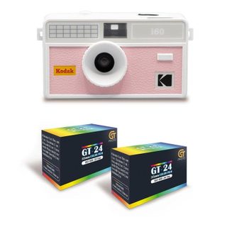 Agfaphoto I60 35mm Blanc Rose pack film inclus