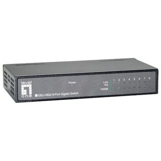 Commutateur LevelOne GEU-0822 8 ports Gigabit 10/100/1000 Mbit/s