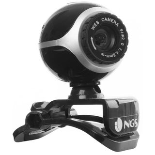 NGS XpressCam300 webcam 5 MP USB 2.0 Noir, Argent