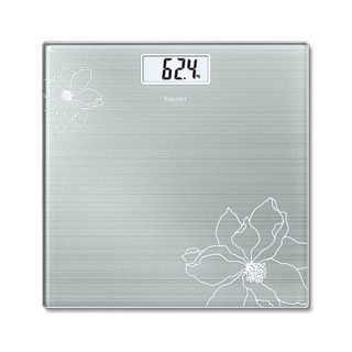 Pèse Personne Électronique Beurer GS-10 Jusqu'à 180kg Verre Sécurité Effet Brillant