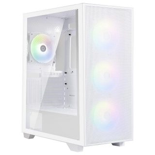 bitfenix Boîtier BitFenix Flow BFC-FLO-300-WWGSW-4A ATX ARGB vitre mesh