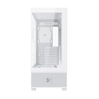 xigmatek Boîtier Xigmatek Alphard Arctic Midi Tower Verre Trempé ARGB Gaming