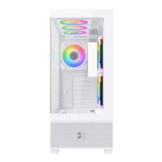 xigmatek Boîtier Xigmatek Alphard EN43833 compacte ARGB verre trempé 6 ventilateurs