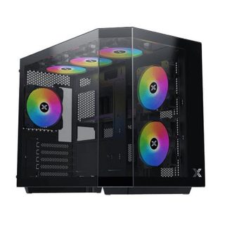 xigmatek Boîtier Mini Tour Xigmatek Cubi M EN42799 ARGB Verre Trempé