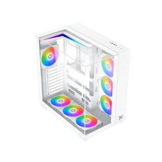 xigmatek Boîtier Xigmatek EN45813 Aqua V Grand Tour RGB Verre trempé