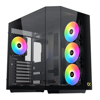 xigmatek Boîtier Xigmatek Cubi II EN45486 verre trempé ARGB Micro ATX
