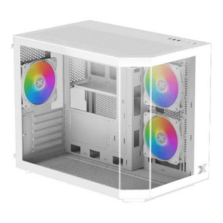 xigmatek Boîtier Mini Tour Xigmatek Cubi M EN42805 ARGB Verre Trempé