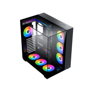 xigmatek Boîtier Xigmatek Aqua V EN45806 Grand Tour Verre Trempé ARGB ATX/EATX