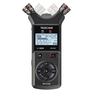 Enregistreur audio Tascam DR-07XP stéréo 96 kHz 32 bits USB-C Micro SD