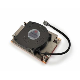 Dynatron Refrigeration Air Dynatron Socket SP6 120mm A52 Low Profile Serveur Copper